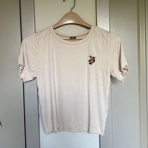 Wild fable sloth 🦥 cropped t-shirt